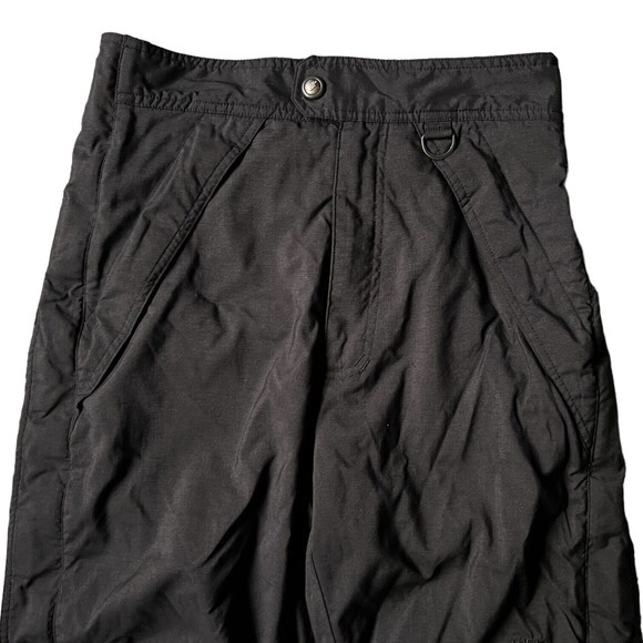 The North Face Extreme Snow Ski Pants Mens Sz Small Black Zip Up Legs Adjustable - Picture 3 of 15